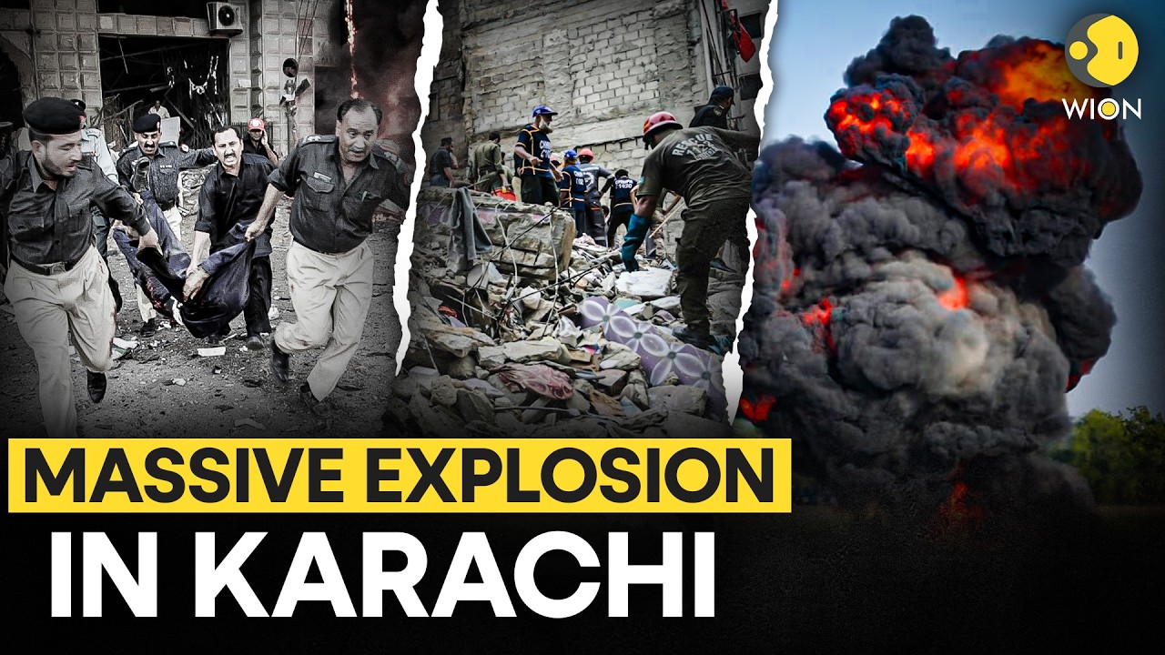 Pakistan Bast: Deadly Gas Explosion In Karachi Kills At Least 16 People | WION Originals