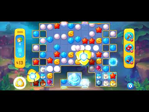 Fishdom level 9105 no boosters フィッシュダム