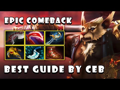 Ceb Plays Brewmaster Offlane with EPIC Comeback Like TI | Guides Gameplay - Dota 2 7.27