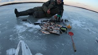 Рыбалка в красной яруге на месяц