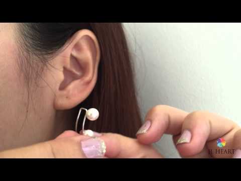 How to wear ear climbers