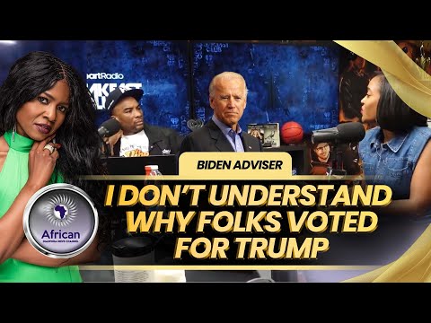 Black Biden Adviser Tells Radio Host She Has No Reason to Understand Why Folks Voted For Trump