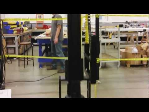 Telescopic Z Axis on XYZ Gantry