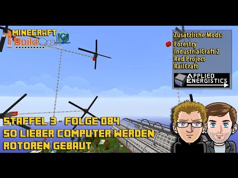 Let´s Play Buildcraft [HD+] S03E084 - So lieber Computer werden Rotoren gebaut