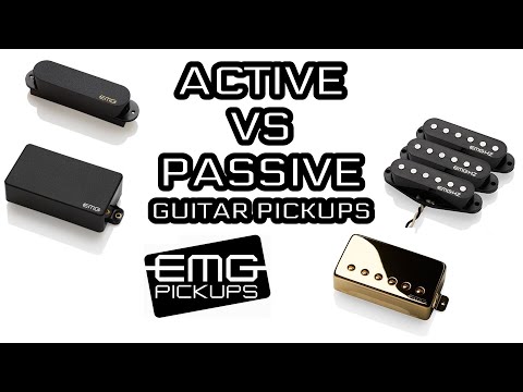 Active VS Passive Guitar Pickups - EMG