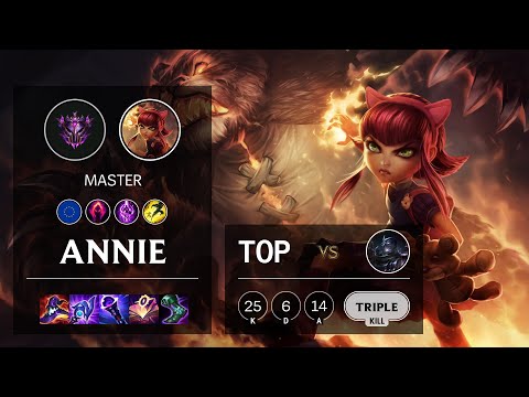 Annie Top vs Shen - EUW Master Patch 10.24