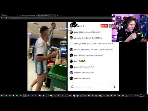 RUBIUS REACCIONA A LA CELEBRACIÓN DE ARGENTINA CAMPEON QATAR 2022 🎉🎊