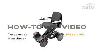 XSTO M4 Samovyvažovací elektrický invalidní vozík