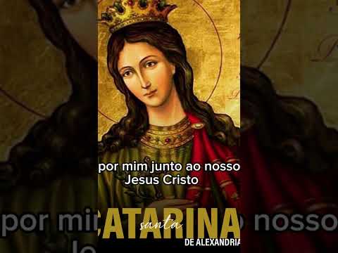 Santa Catarina de Alexandria foi uma mártir e princesa cristã, celebrada pela sua #oração #reflexão