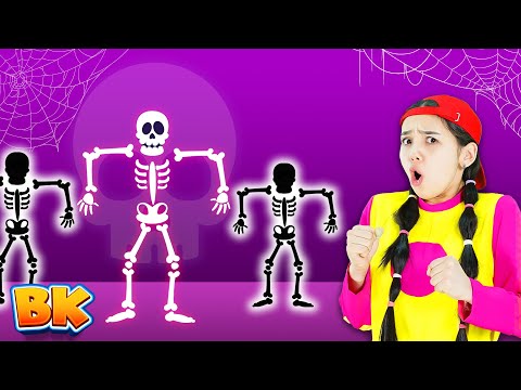 Funny Dance With Skeleton | Kids Songs & More | BisKids World
