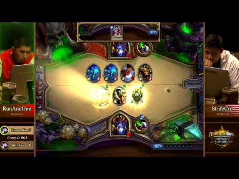 Blizzcon 2014 Hearthstone World Championship - Ro16 - StrifeCro vs RunAndGun