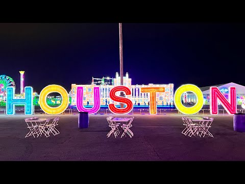 Magical Winter Lights | Circus Full video at Last | Baytown | Houston | Texas | USA