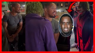 Diddy Nearly Fights Power Actor, Michael J. Ferguson, While dressed as the Joker