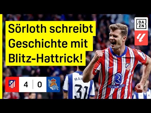 Atletico Madrid - Real Sociedad | LaLiga | DAZN Highlights