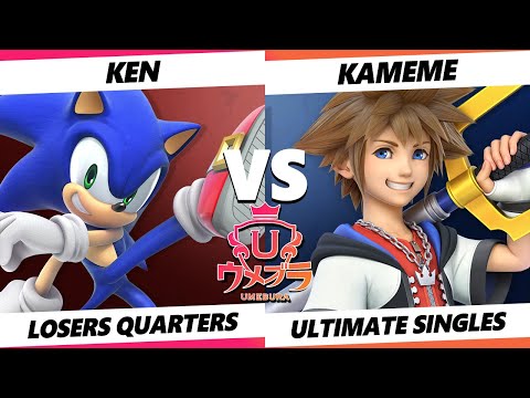 Umebura 10 Top 8 - KEN (Sonic) Vs. Kameme (Sora) Smash Ultimate - SSBU