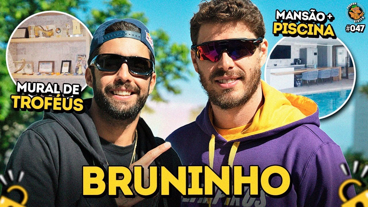 BRUNINHO ABRE SUA NOVA MANSÃO E FALA SOBRE RELAÇÃO COM BERNARDINHO - Podpah Visita #47