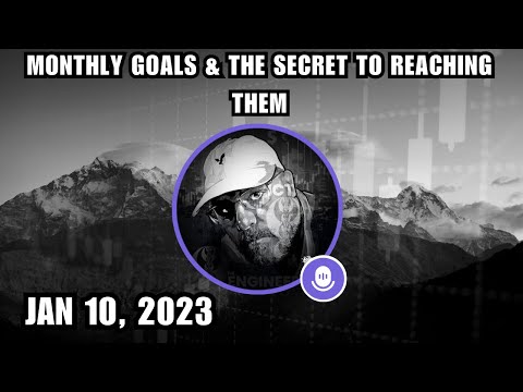 ICT Twitter Space | Monthly Goals & The Secret To Reaching Them - January 10, 2023