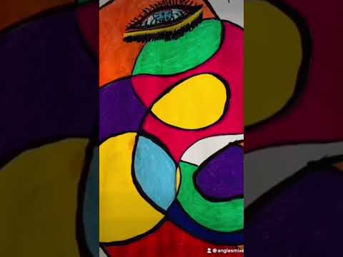 Love playing with making these lines abstract art