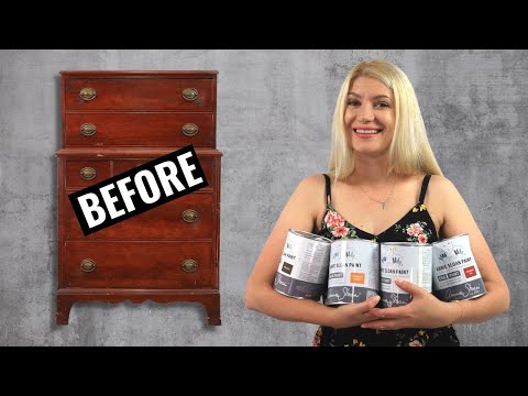Blending Chalk Paint for a Neutral Look