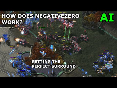 How does the best SC2 AI work? - NegativeZero vs Phobos - Starcraft 2 AI