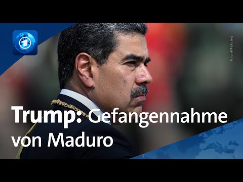 Trump meldet Gefangennahme von Maduro in Venezuela
