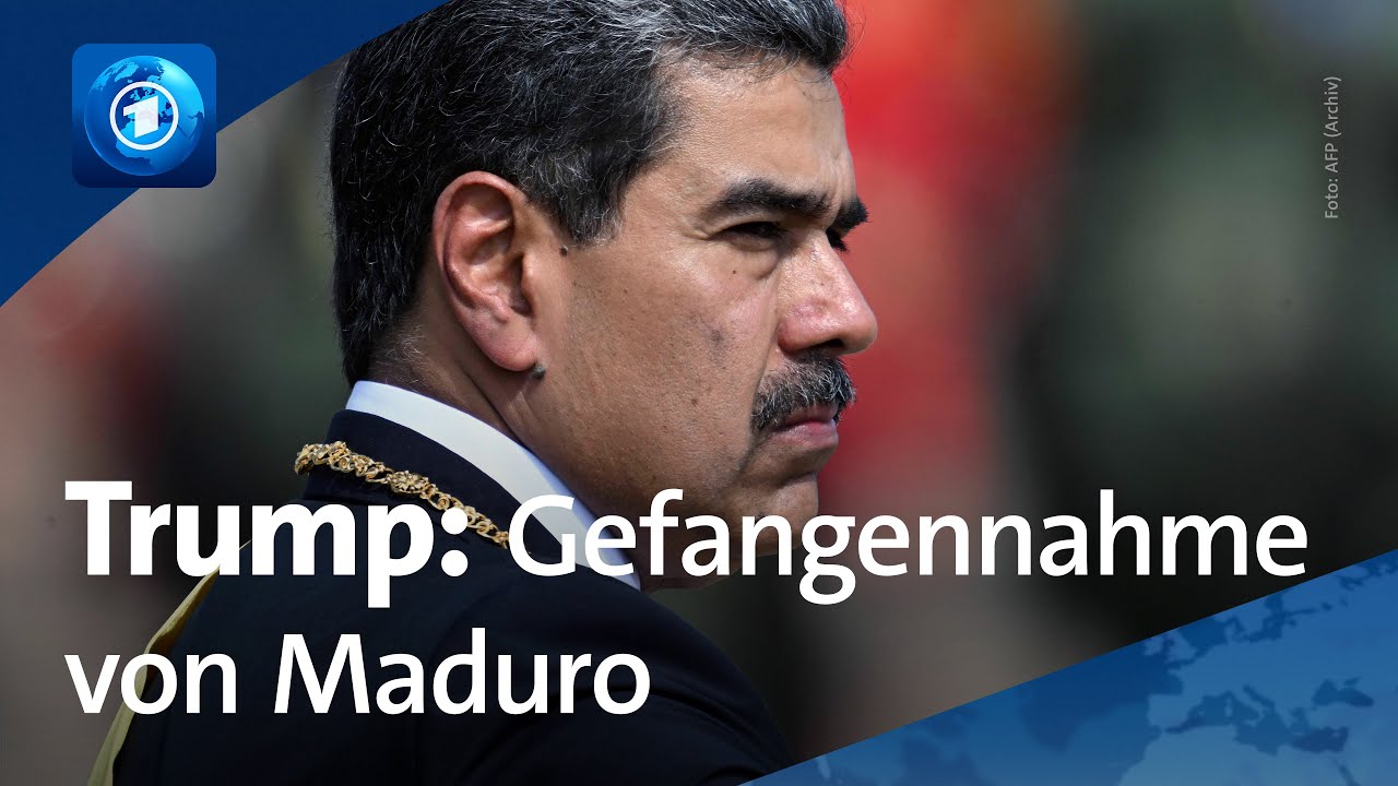 Trump meldet Gefangennahme von Maduro in Venezuela