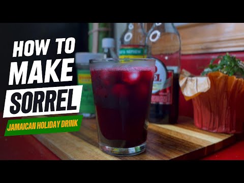 Making Sorrel Drink (the Jamaican way)