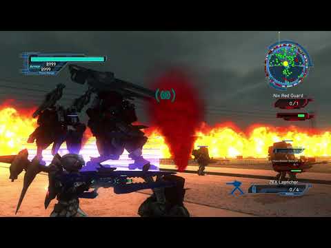 EDF Earth Defense Force 5 DLC 1 M 14 Engage Aggressors 4 - 4K - Air Raider Inferno