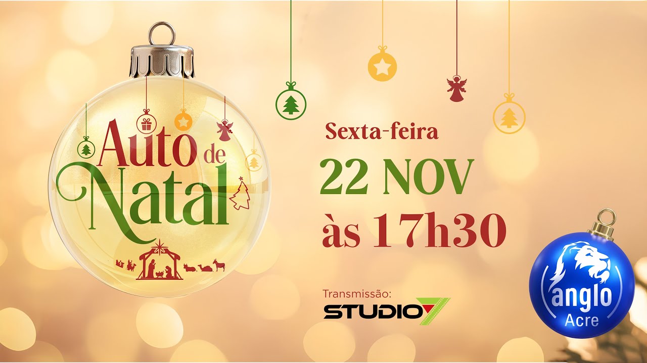 Espetáculo Auto de Natal - O Natal: O Filho de Deus Nasceu