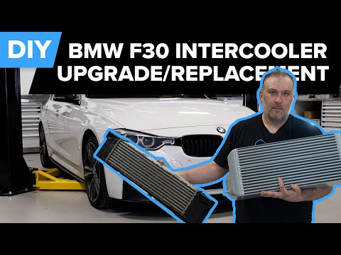 BMW F30 335i CSF Intercooler Replacement DIY (2012-2015 BMW F30 435i, 335i, N55 Intercooler Upgrade)
