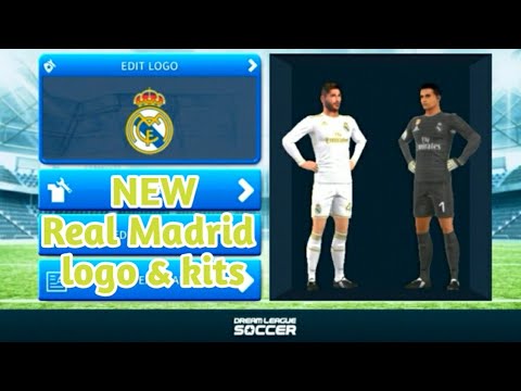 🔥NEW🔥How to create Real Real Madrid logo and kits | Dream League Soccer | DREAM GAMEplay Video