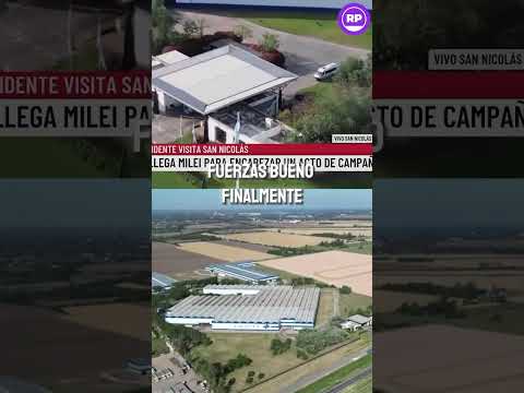 MILEI A SAN NICOLÁS: CAMPAÑA ENTRE CUATRO PAREDES, SIN CAMINATA, SIN PUEBLO📉📉📉