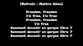 Maître Gims - Freedom ft. H Magnum ( Official Paroles)