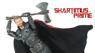 SH Figuarts Thor Avengers Infinity War Bandai Tamashii Nations Import Movie Action Figure Toy Review