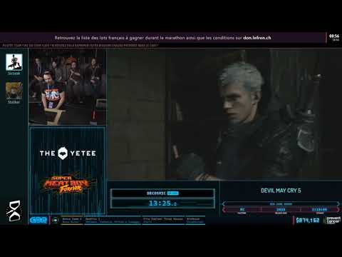 Devil May Cry 5 en 1:34:34 (New Game Human) [AGDQ2020]