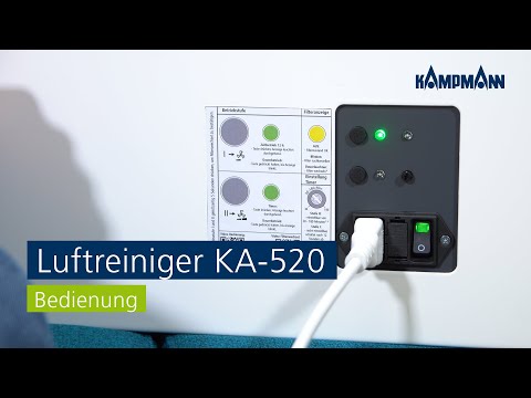 Kampmann Luftreiniger KA-520 | Bedienung