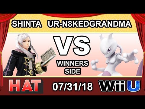 HAT 32 - Shinta (Robin) Vs. Ur-n8kedgrandma (Mewtwo) Winners Side - Smash 4