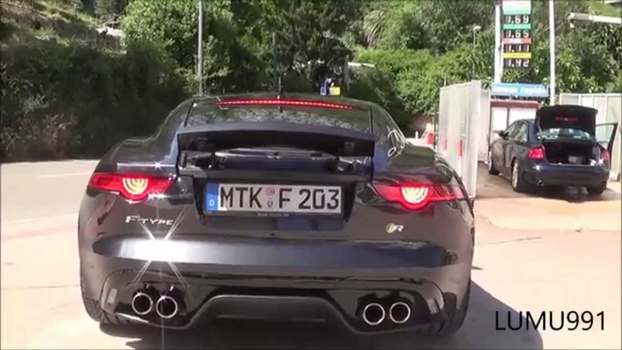 JAGUAR F TYPE COUPE' R - AMAZING SOUND AND REVS ! TEST DRIVE