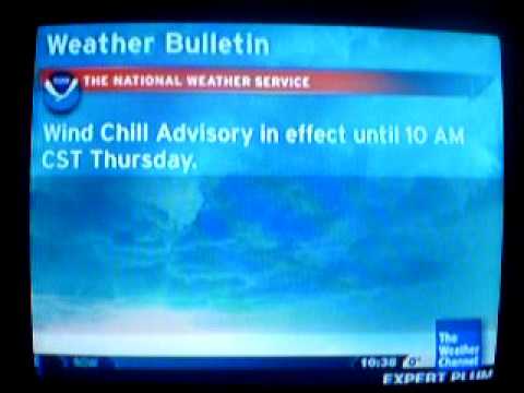 O'Hare Airport IntelliStar - Narration Of "Zero Degree" - 2/9/11