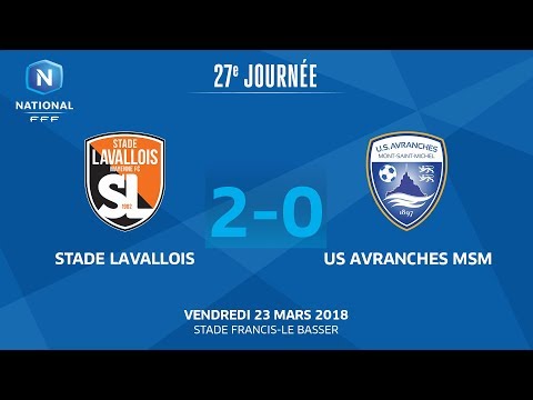 J27 : Stade Lavallois - US Avranches MSM (2-0), le replay I National FFF 2013