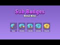Donut Bites Sub Badges Donut Bites Food Tasty Sweet Snack Eating