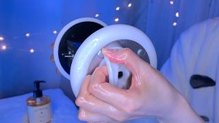 ASMR Strong Ear Massage to Relieve Fatigue👂 No Talking, 3Dio, cupping, oil, lotion, dry etc. /耳マッサージ