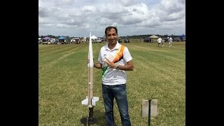 My High Power Rocket K.S.-  5 launch