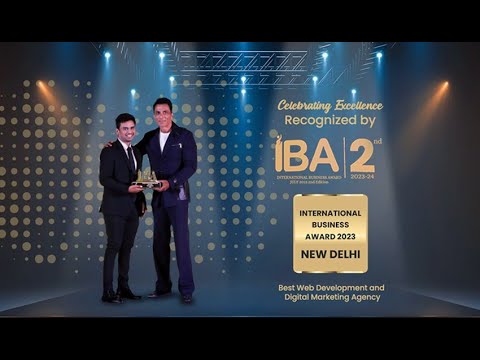 IBA Recognized award film: Glint Creatives at the International Business Awards 2023, New Delhi