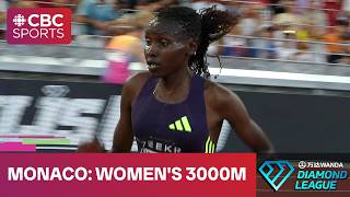 Meet record in women's 3000m at Diamond League meet in Monaco | #athletics #diamondleague