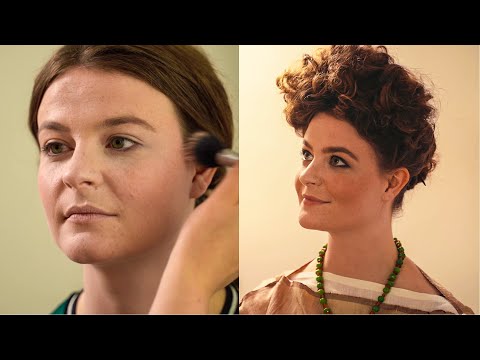 Historical Styles - Ancient Roman Style (Flavian Dynasty) Hair and Make-up Tutorial
