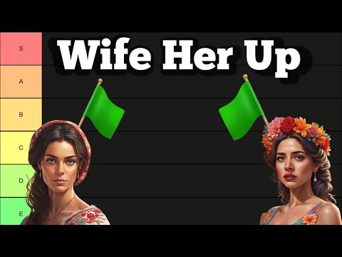 Female Green Flags (TIER LIST)