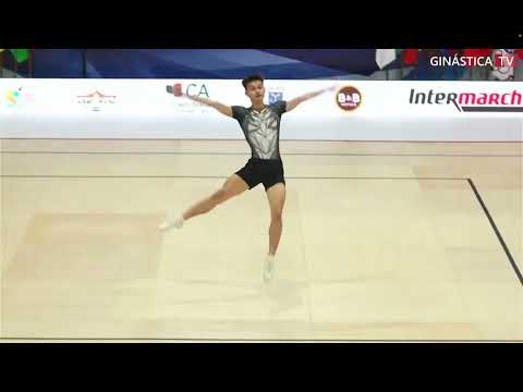 HALAIDA Stanislav ( UKR ) - 2024 AEROBICS WORLD CUP, CANTANHEDE - Individual Men Qualifications IM