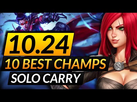10 BEST CHAMPIONS to MAIN in the NEW META - 10.24 NEW Picks to ABUSE - LoL Meta Tips Guide