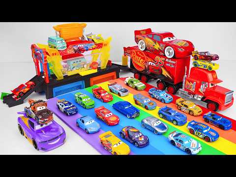 Disney Pixar Cars Unboxing Review | Disney Pixar Cars Color Changers Race Ready Car Wash Playset